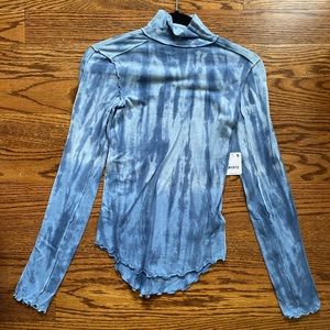 Free People longsleeve tie dye shirt